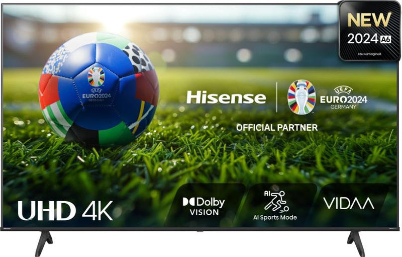 HISENSE 65A6NTUK 65" Smart 4K Ultra HD HDR LED TV with Dolby Vision