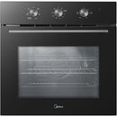 Midea MBO65M90M1-BK Multifunction Single Fan Oven - Black