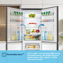 Fridgemaster MC55240EB 50/50 Fridge Freezer - Black