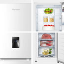 Fridgemaster MC55251DE Total No Frost 50/50 fridge freezer - white