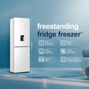 Fridgemaster MC55251DE Total No Frost 50/50 fridge freezer - white