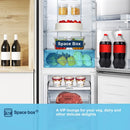 Fridgemaster MC55251DE Total No Frost 50/50 fridge freezer - white