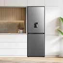 Fridgemaster MC55251DES Total No Frost 50/50 fridge freezer - silver