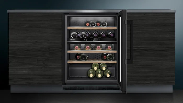 Siemens KU21WAHG0G iQ500 60cm Built-in wine cooler [contact store for pricing]