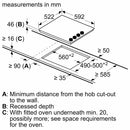 Bosch PKE611CA3E Serie 2 60cm Knob control Ceramic Hob*contact store for price*