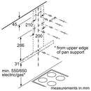 Bosch DWB64BC50B Serie | 2 Wall-mounted cooker hood 60 cm Stainless steel