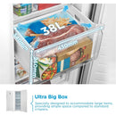 Midea MDRU333FZE01 172cm Upright No Frost Freezer - White