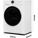 Midea MF20EW90WB 9kg 1400rpm Washing Machine - White