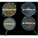 Midea MIH744E325GK Even Pro 60cm 4 Zone Induction Hob
