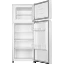 Fridgemaster MTM48120E Top Mount Fridge Freezer - White