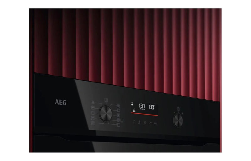 AEG NBS6P521AB 6000 SenseCook Pyrolytic single oven - Black