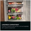 AEG NSK9Z181EC 9000 LongFresh Built-in Tall fridge [fixed hinge]