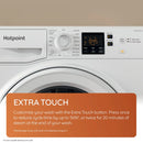 Hotpoint NSWF946WUK 9kg 1400rpm washing machine - white [45-minute full load cycle]*contact store  for price*