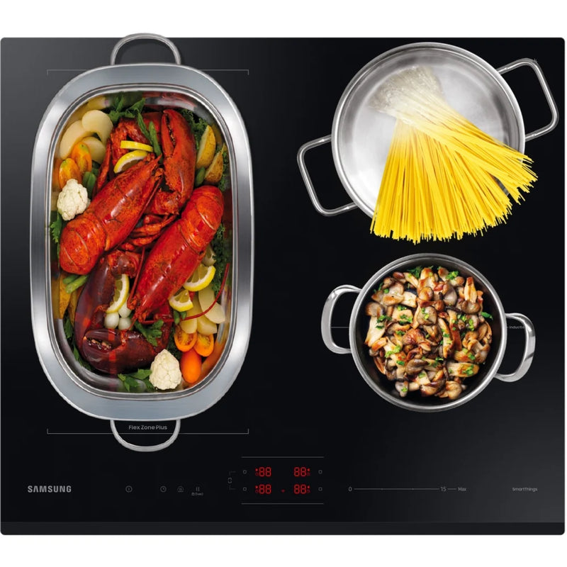 Samsung NZ64B6056GK Series 6 60cm Slim Fit Induction Hob with Flex Zone Plus*contact store for price*