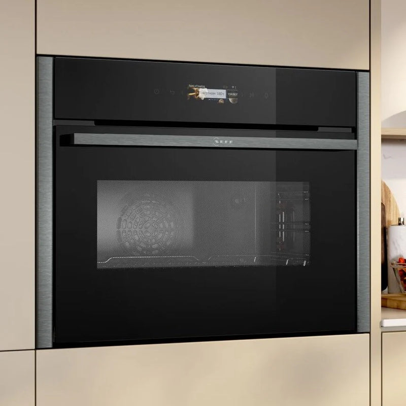 Neff N70 C24MR21G0B Built-in Compact Oven & Microwave - Graphite Grey*contact store for price*
