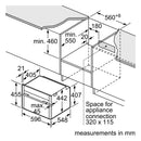 Neff N70 C24MR21G0B Built-in Compact Oven & Microwave - Graphite Grey*contact store for price*