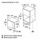 Neff N50 HLAWD23G0B Built-in Microwave - Graphite [LAST ONE]*contact store for price*