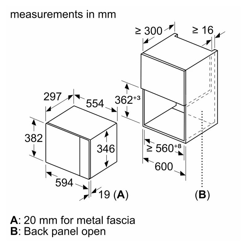 Neff N50 HLAWD23G0B Built-in Microwave - Graphite [LAST ONE]*contact store for price*