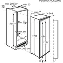 AEG ABK818E6NC 7000 Series No Frost Integrated Upright Freezer [Fixed Door Installation]*contact store for price*