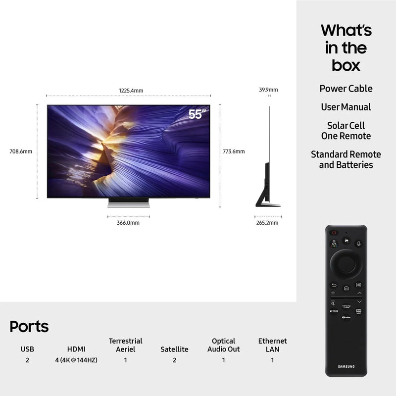 Samsung QE55S90FAEXXU 55'' 4K UHD HDR OLED Smart TV*contact store for price*