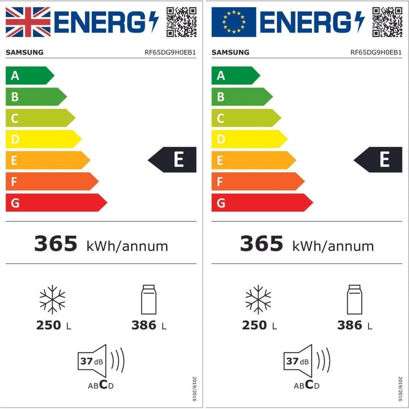 Samsung RF65DG9H0EB1 Family Hub AI Vision Plumbed American Style Fridge Freezer - NEW MODEL*contact store for price*