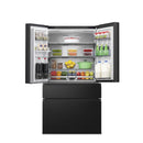 Hisense RF749N4SWFE PureFlat French door fridge freezer - Black