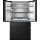 Hisense RF749N4SWFE PureFlat French door fridge freezer - Black