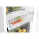 Hisense RL3B303SAWE Total No-Frost Integrated Tall Larder Fridge - [Fixed Hinge]