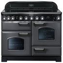 Rangemaster CDL110EISL/C Classic Deluxe Slate &Chrome - 110cm Electric Induction Range Cooker*contact store for price*