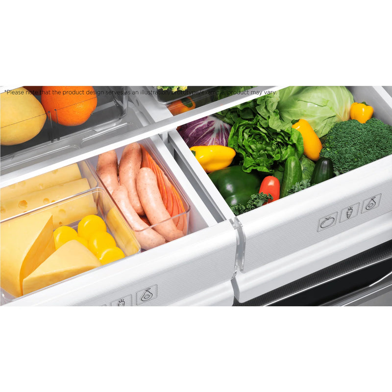 TCL RP466CSE1UK Multi-Door Fridge Freezer with Non-plumbed Water Dispenser*contact store for price*