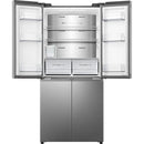 Hisense RQ5P470SYID PureFlat 80cm Non-Plumbed American style fridge freezer*contact  to store for price*