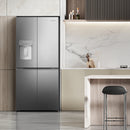 Hisense RQ5P470SYID PureFlat 80cm Non-Plumbed American style fridge freezer*contact  to store for price*