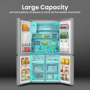 HIsense RQ760N4SASE PureFlat Non-Plumbed American style fridge freezer [£500 Cashback] - stainless steel*contact store for price*