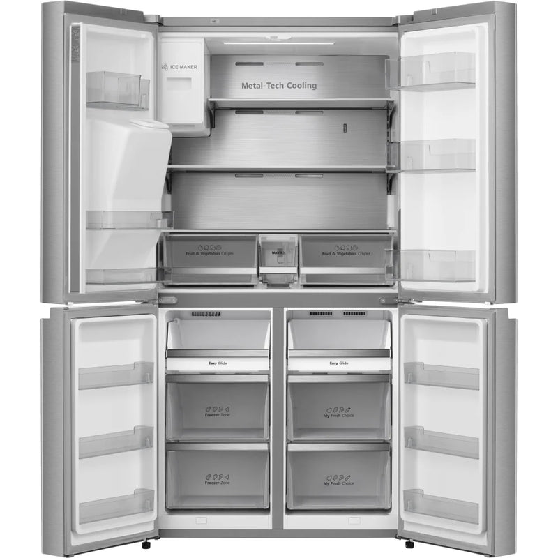 HIsense RQ760N4SASE PureFlat Non-Plumbed American style fridge freezer [£500 Cashback] - stainless steel*contact store for price*