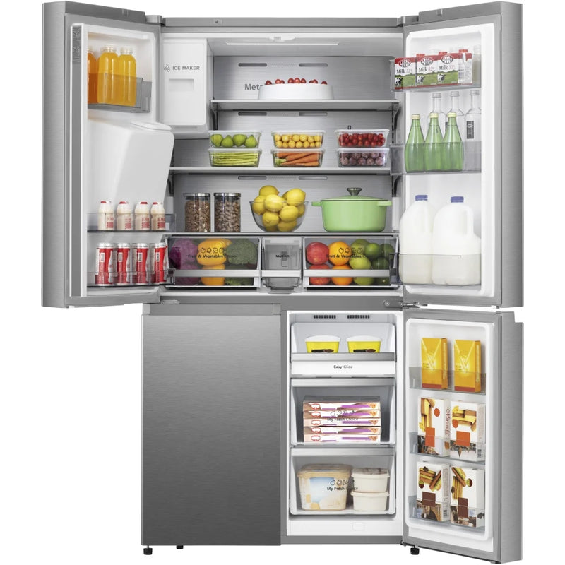 HIsense RQ760N4SASE PureFlat Non-Plumbed American style fridge freezer [£500 Cashback] - stainless steel*contact store for price*