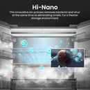 Hisense RQ768N4GVE Multi Door American style fridge freezer - Silver