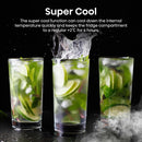 Hisense RQ768N4GVE Multi Door American style fridge freezer - Silver