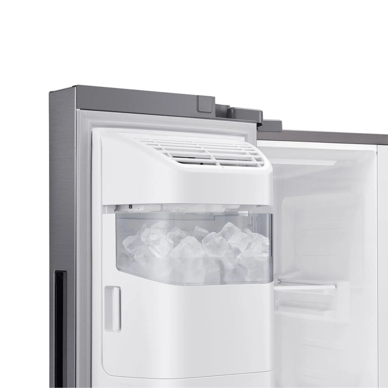 Samsung RS65DG5403S9EU Plumbed ice & water American style fridge freezer - Silver [Free 5-year parts & labour guarantee]