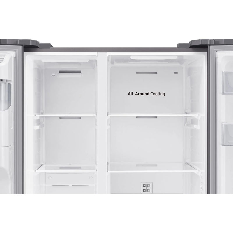 Samsung RS65DG5403S9EU Plumbed ice & water American style fridge freezer - Silver [Free 5-year parts & labour guarantee]