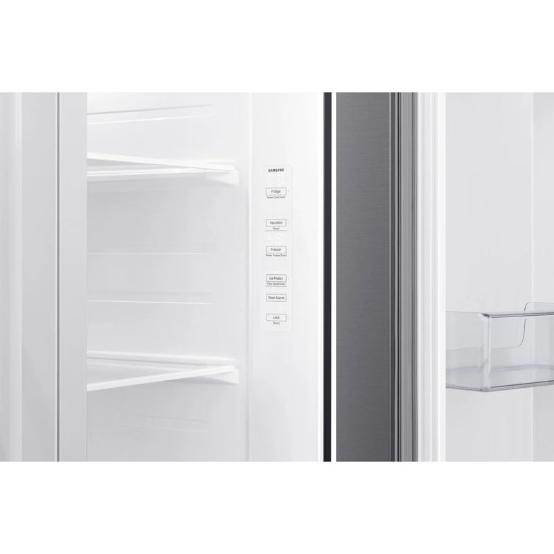 Samsung RS65DG5403S9EU Plumbed ice & water American style fridge freezer - Silver [Free 5-year parts & labour guarantee]