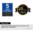 Samsung RS70F64KDFEU Series 6 AI Plumbed American fridge freezer - Black*contact store for price*