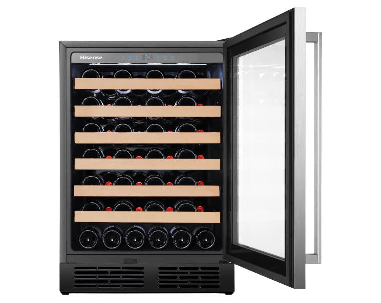 Hisense RW18W4NSWGF 60cm 54 Bottle Capacity Wine Cooler [last one]*contact store for price*