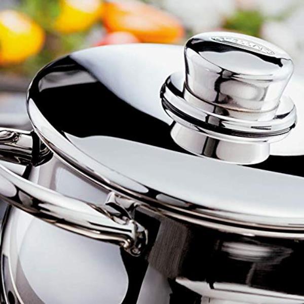 Stellar 1000 S1F4B 5 Piece Deep Saucepan Set with Lids