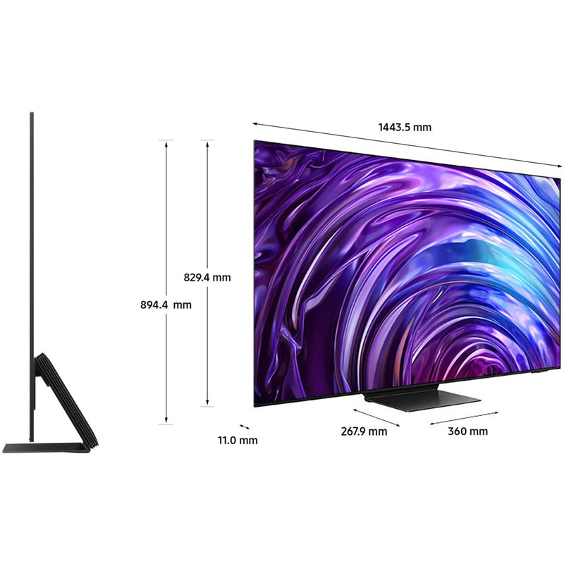 SAMSUNG QE65S95DATXXU 65" Smart 4K Ultra HD HDR OLED TV with Bixby & Alexa [FREE 5-YEAR PARTS & LABOUR GUARANTEE UPON REDEMPTION]