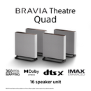 BRAVIA Theatre Quad Flagship Home Theatre System | 360 Spatial Sound Mapping | Dolby Atmos®/DTS:X® [HTA9M2.CEK]