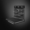 Smeg SF6905N1 Victoria Thermo-Ventilated Single Oven - Black