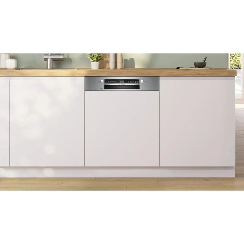 Bosch SMI2HTS02G 13-place setting Semi-Integrated dishwasher - Stainless steel [Free 5-year parts & labour guarantee]*contact store for price*