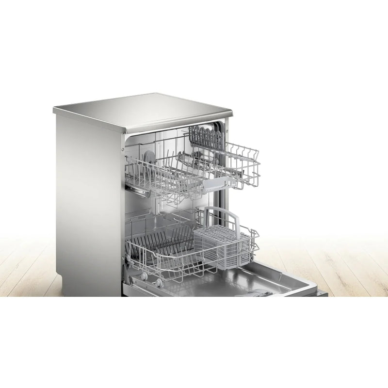 Bosch Series 2 SMS26AI08G 12-place setting dishwasher - stainless steel [Free 5-year guarantee]