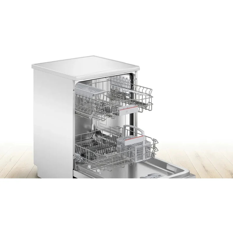 Bosch SMS4EKW06G Series 4 13-place setting freestanding dishwasher - white*contact store for price*