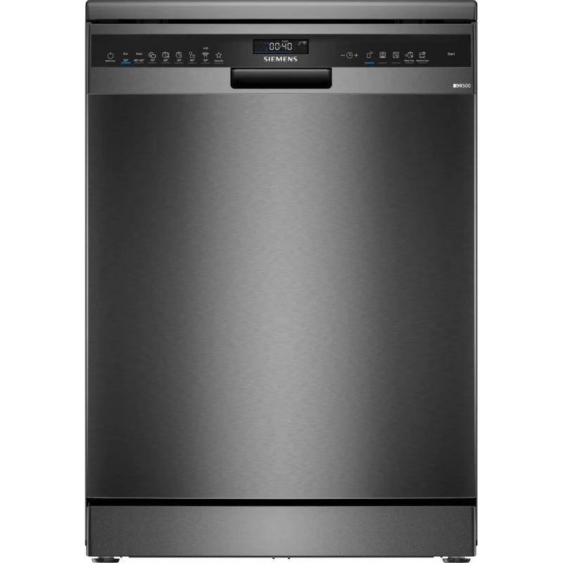 Siemens iQ500 SN25EC13CE 14-place Freestanding Dishwasher - Black Stainless Steel*contact store for price*